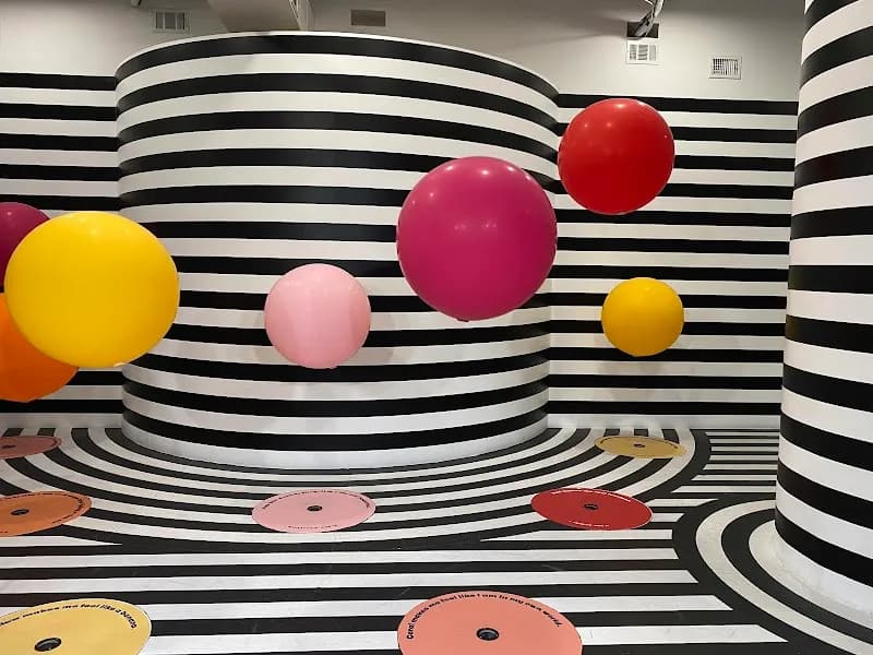 View of Color Factory Houston in Houston, TX