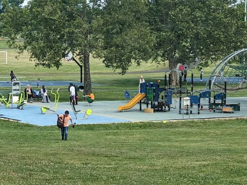 View of Colt Park in Hartford, CT