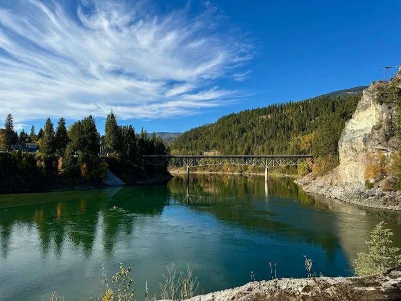 View of Colville National Forest in Kettle Falls, WA