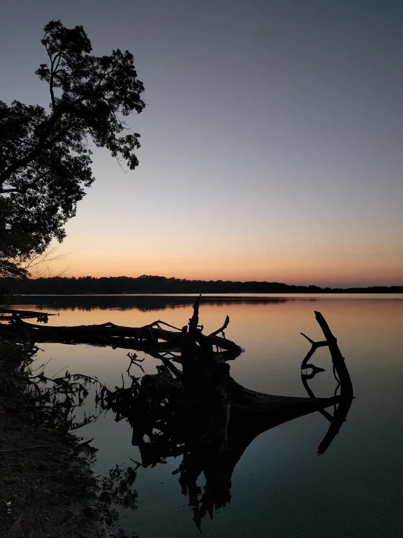 View of Comlara Park Bike Trails in Hudson, IL