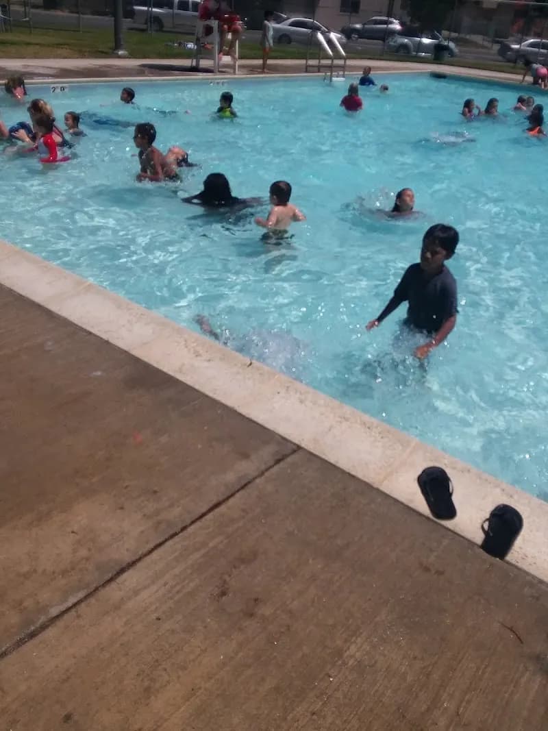 View of Community Swim Center in Woodland, CA
