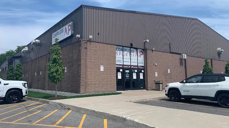 View of Complexe Sportif AP arena in Deux-Montagnes, QC