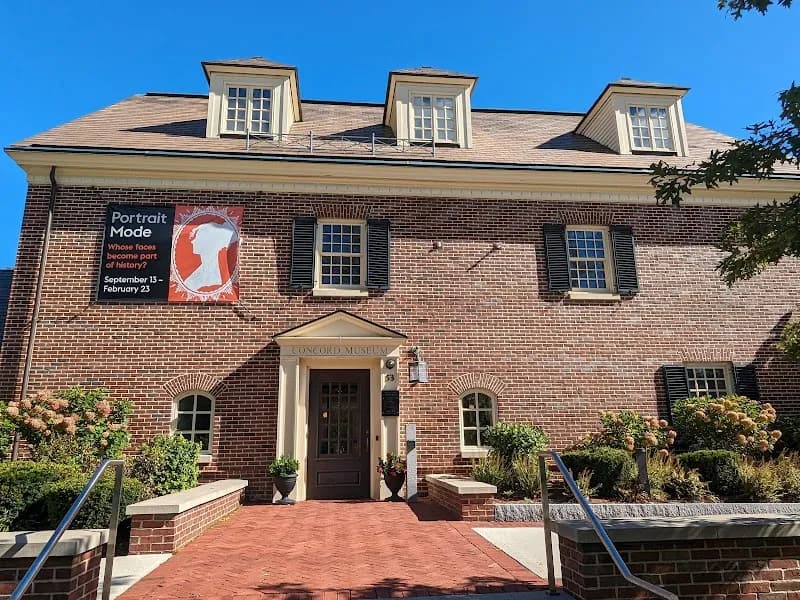 View of Concord Museum in Concord, MA