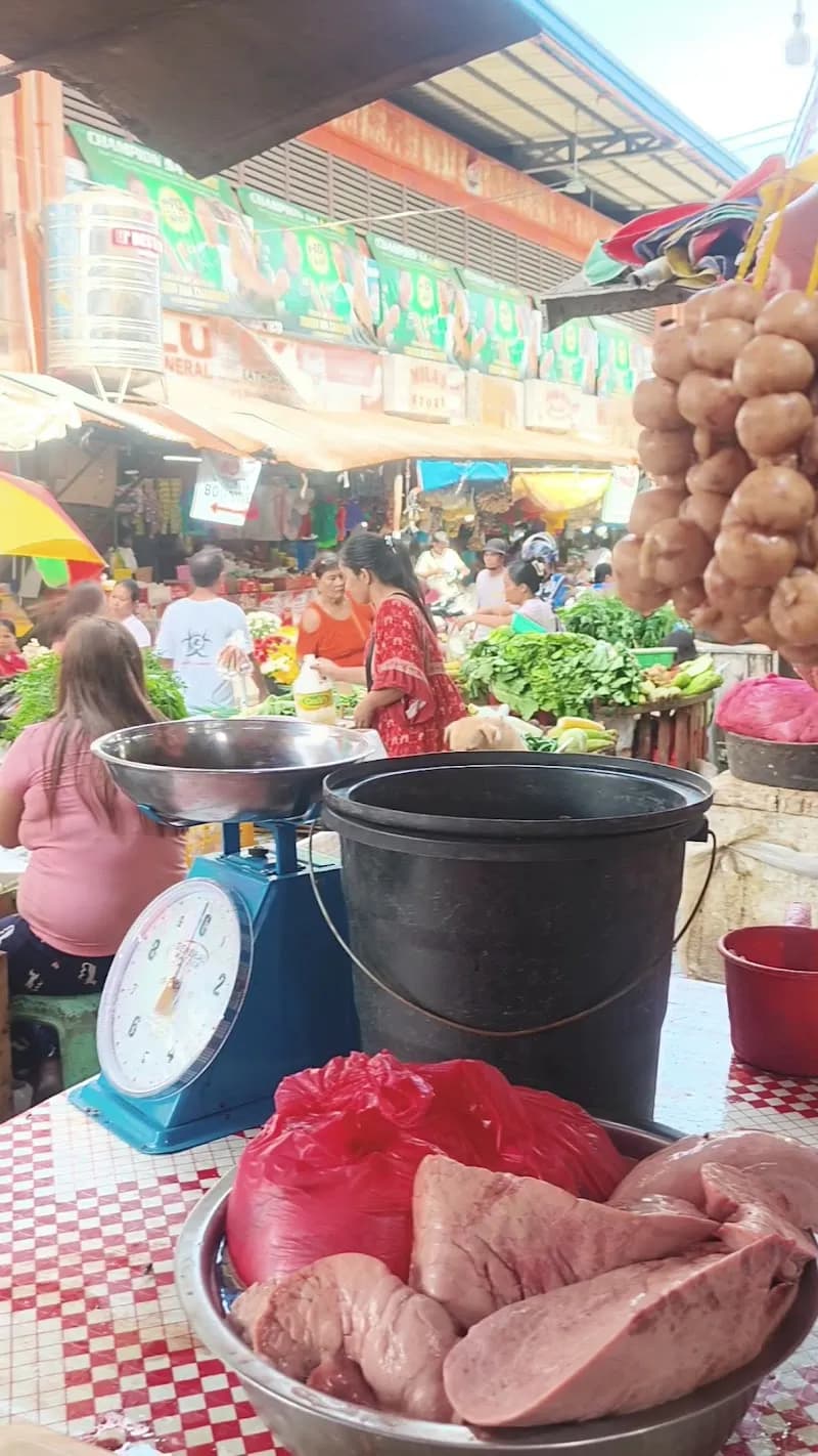 View of Consolacion Public Market in Consolacion, CV