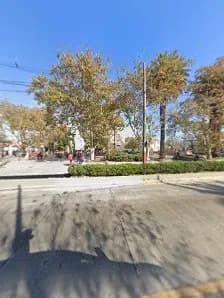 View of Constitution Square Valentín Alsina in Lanús, BA