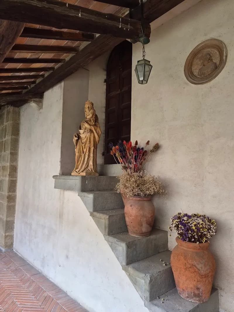 View of Convent San Francesco in Fiesole, Tuscany