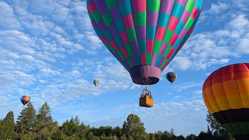 View of Cook Family Park in Lake Oswego, OR