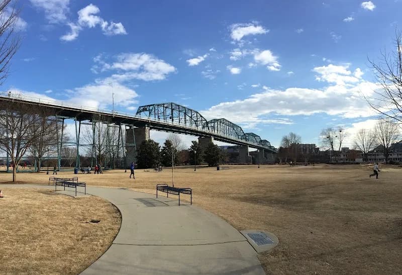 View of Coolidge Park in Chattanooga, TN