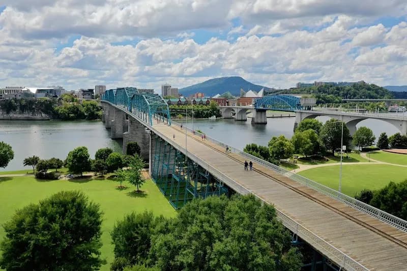 View of Coolidge Park in Chattanooga, TN