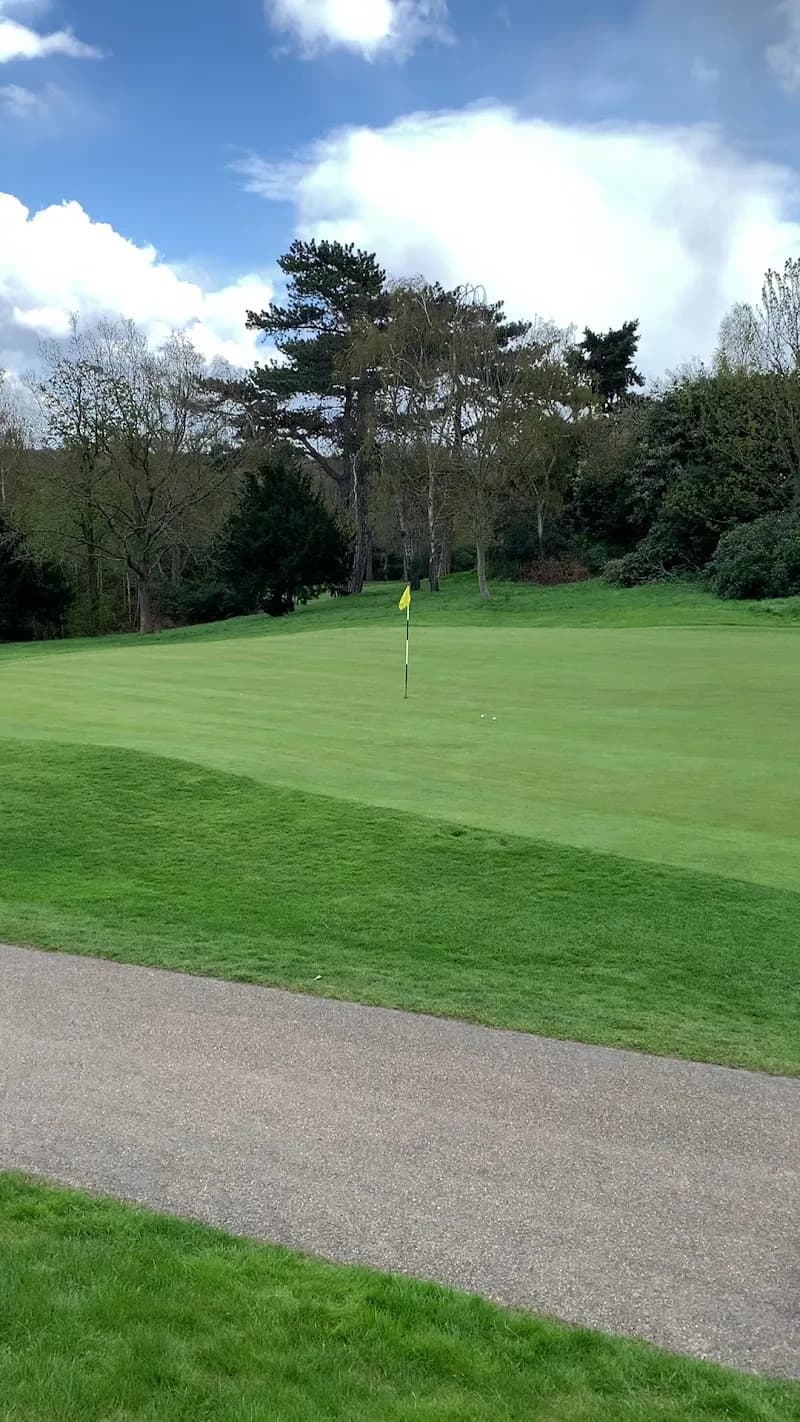View of Coombe Hill Golf Club in Kingston upon Thames, London