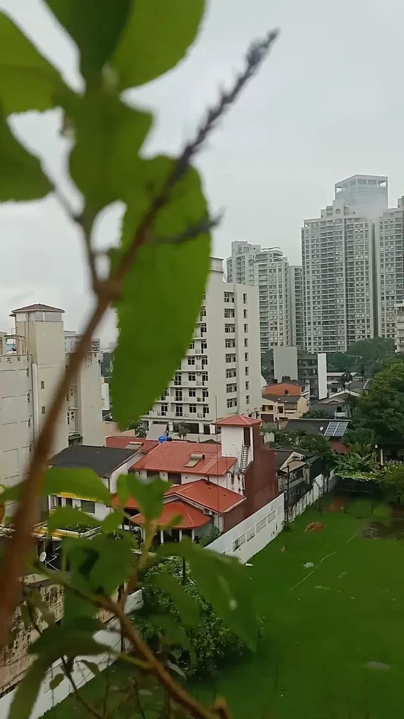 View of Cooray Park in Wellawatta, WP