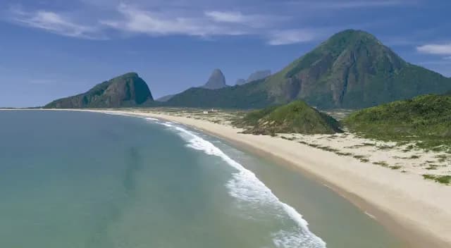 View of Copacabana Beach in Rio de Janeiro, RJ