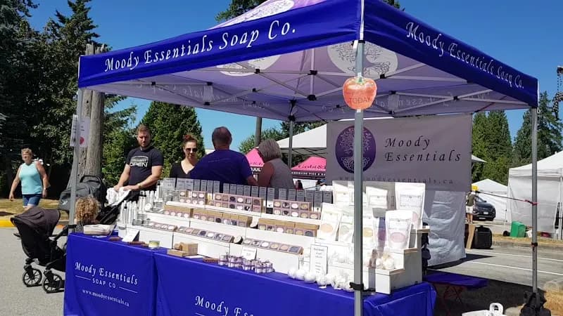 View of Coquitlam Farmers Market in Coquitlam, BC