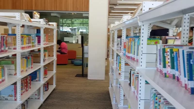 View of Coquitlam Public Library, City Centre Branch in Coquitlam, BC