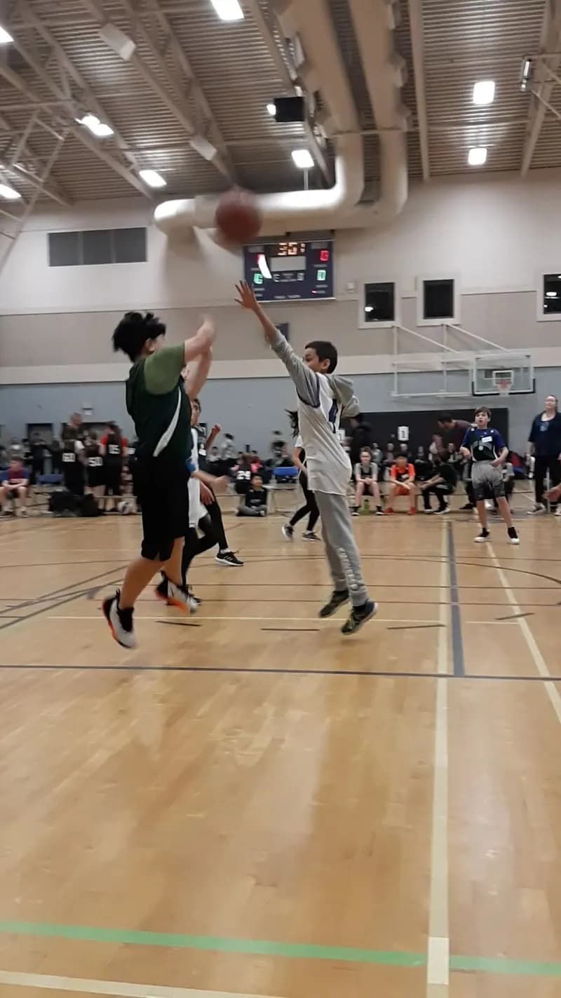 View of Coquitlam-Westwood Recreation Centre in Coquitlam, BC