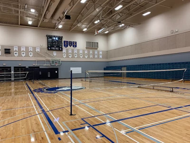View of Coquitlam-Westwood Recreation Centre in Coquitlam, BC