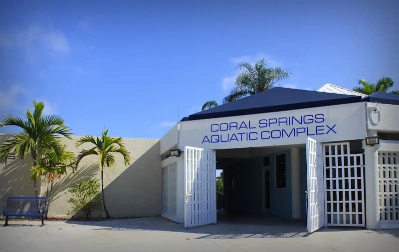 View of Coral Springs Aquatic Complex in Coral Springs, FL