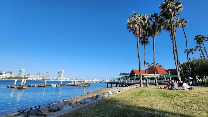 View of Coronado Ferry Landing in Coronado, CA