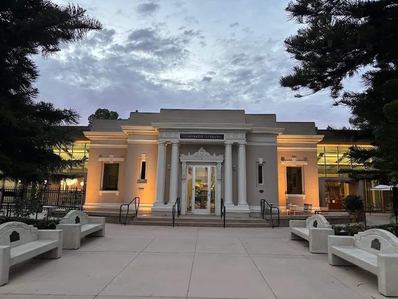 Coronado Public Library library in Coronado, CA
