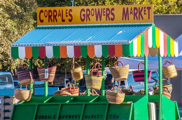 Corrales Growers Market market in Corrales, NM
