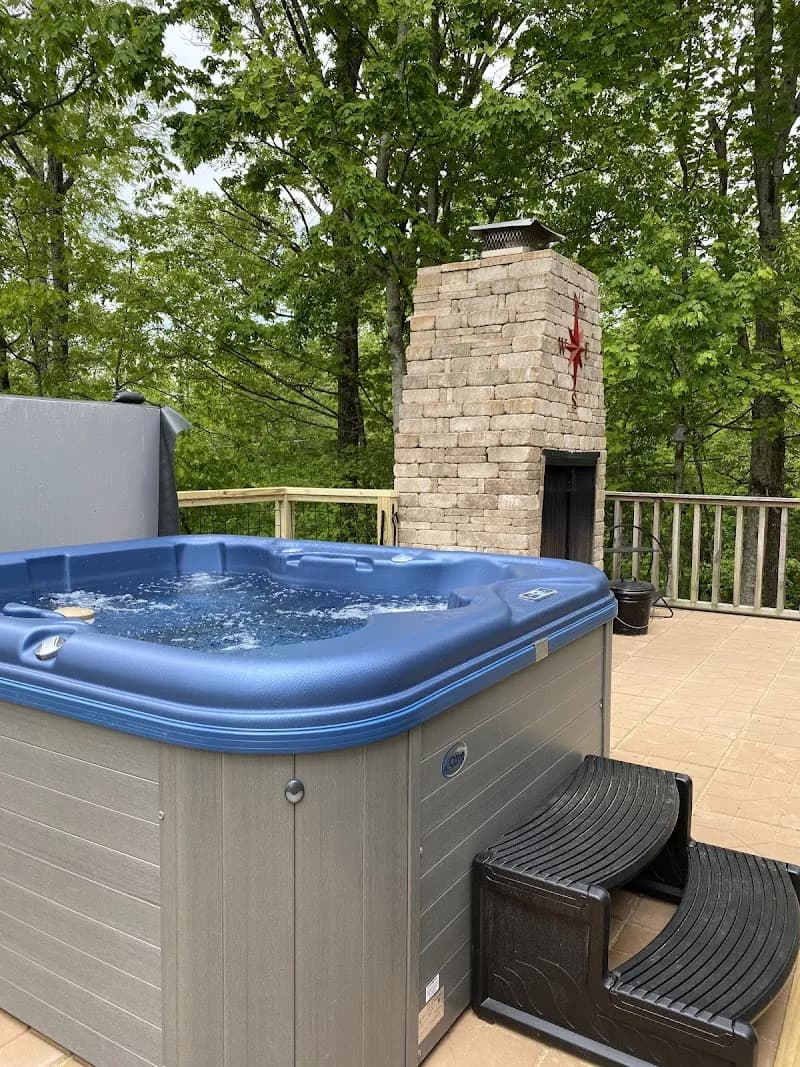View of Cosby Creek Cabins in Cosby, TN