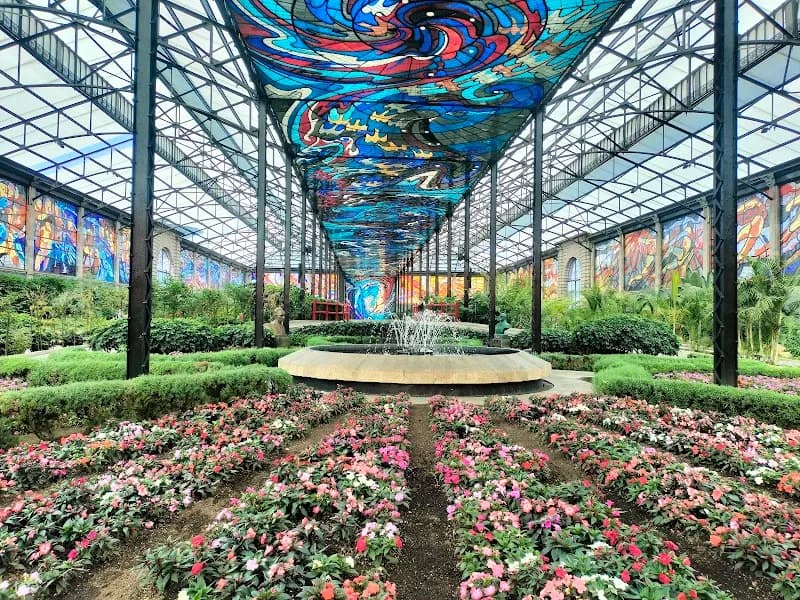 Cosmovitral botanical garden in Toluca, Edomex