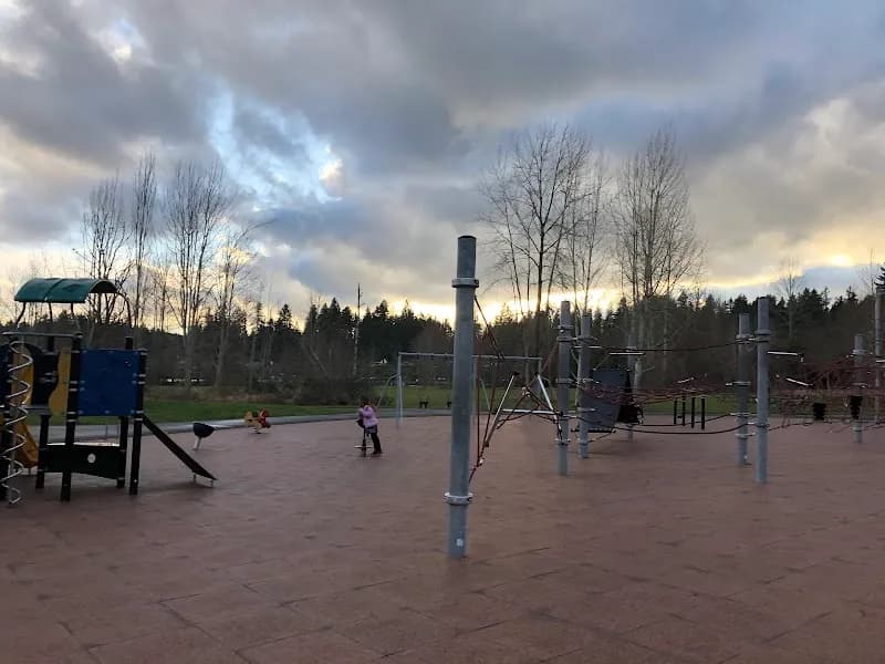 View of Cottage Lake Park in Woodinville, WA