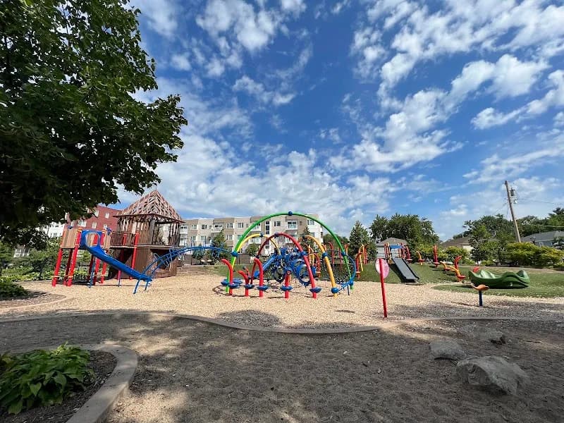 View of Cottageville Park in Hopkins, MN