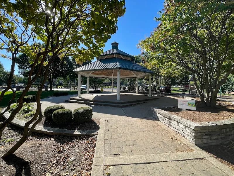 View of Countryside Park in La Grange, IL