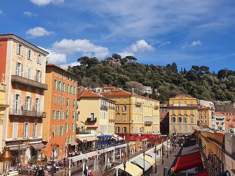 Cours Saleya route in Cagnes-sur-Mer, PACA