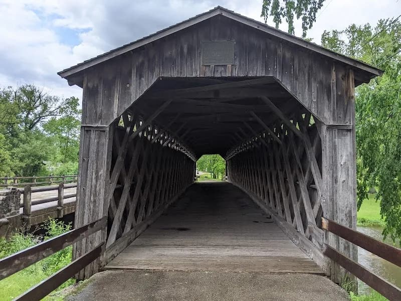 Covered Bridge County Park park in Cedarburg, WI