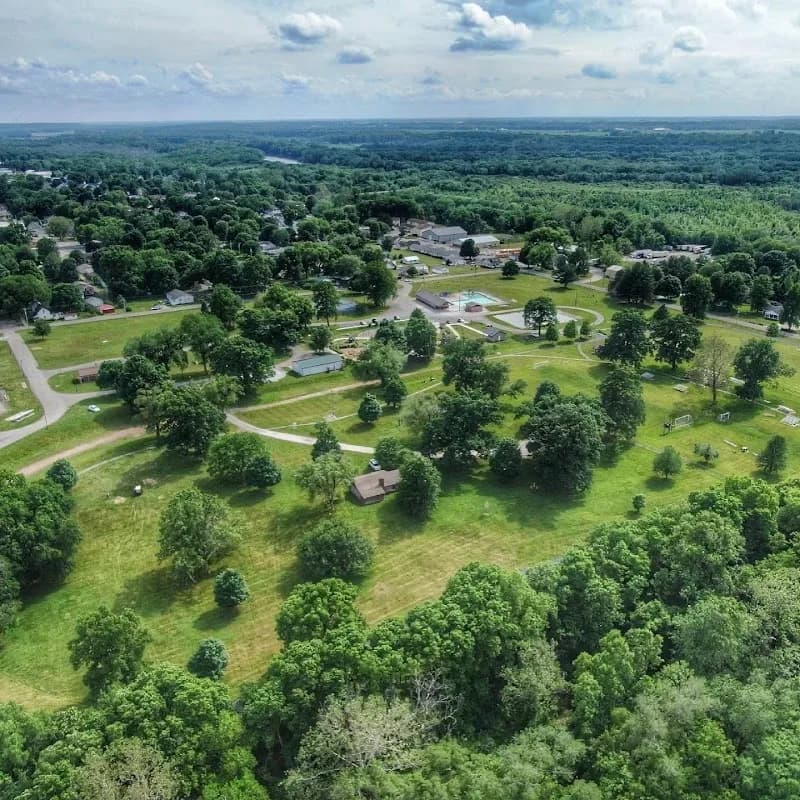 View of Covington City Park in Fort Wayne, IN