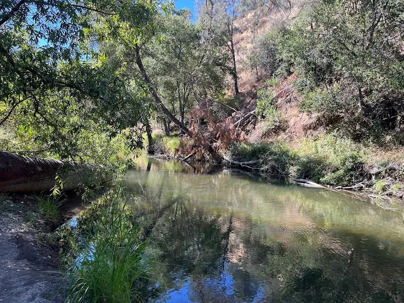 View of Coyote Creek Trail in Gilroy, CA