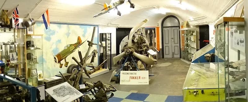 View of CRASH Luchtoorlog- en Verzetsmuseum '40-'45 in Aalsmeer, NH