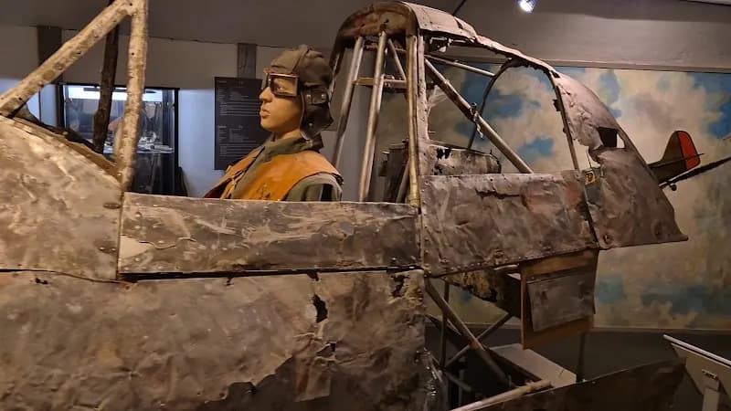 View of CRASH Luchtoorlog- en Verzetsmuseum '40-'45 in Aalsmeer, NH