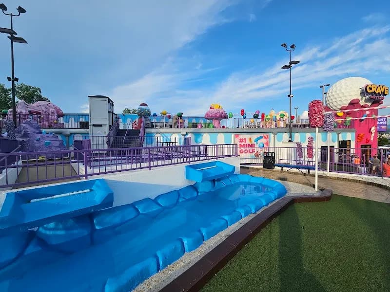 View of Crave Golf Club in Pigeon Forge, TN