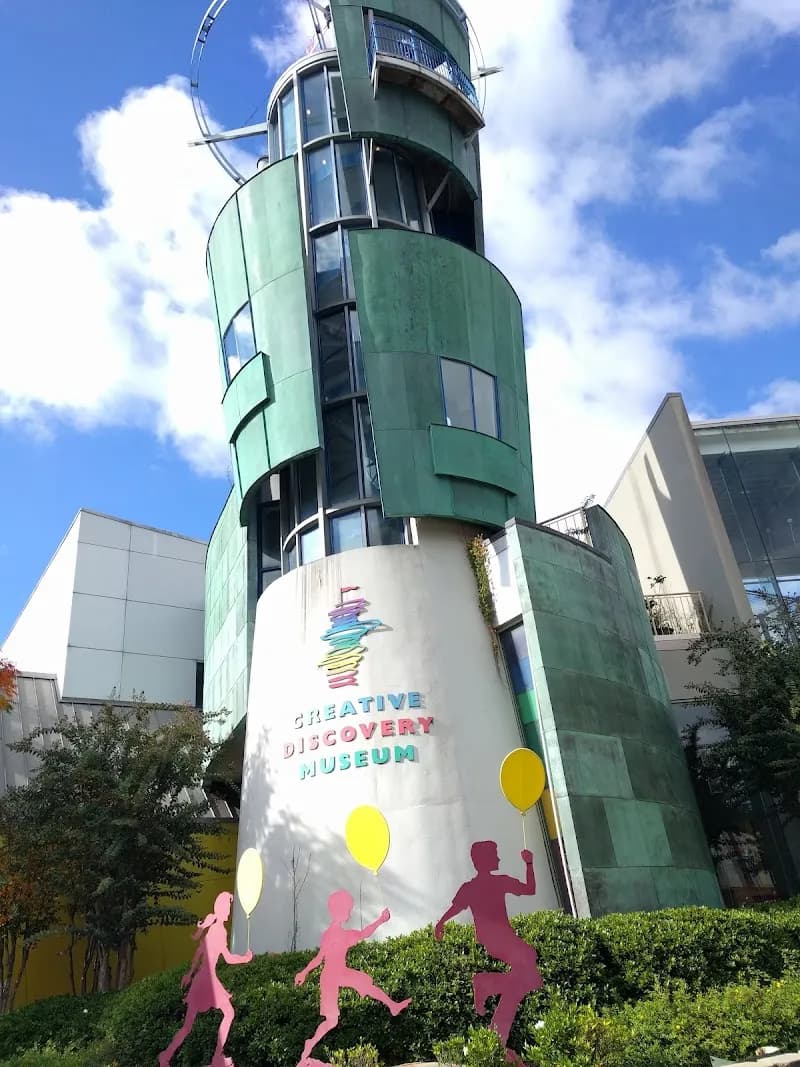 View of Creative Discovery Museum in Chattanooga, TN
