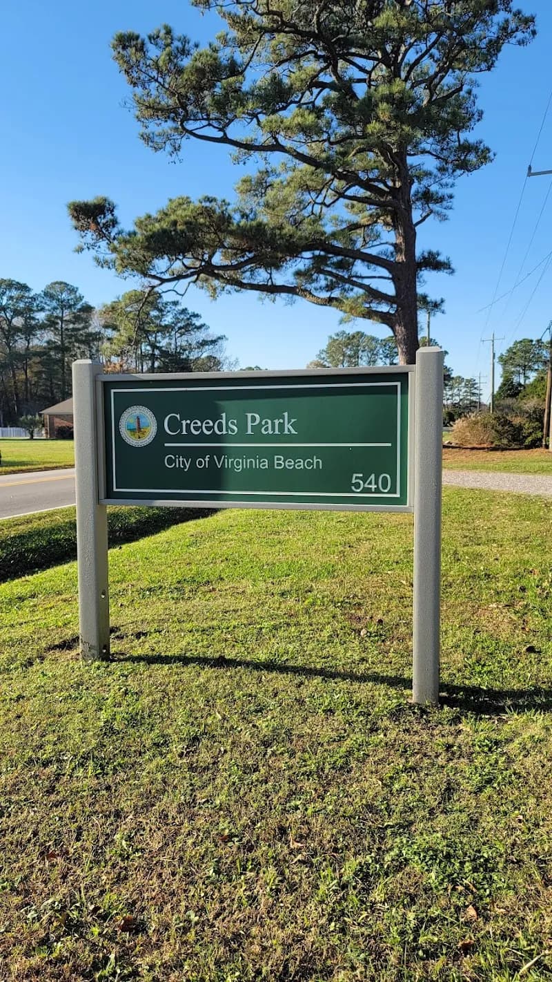 View of Creed Park in Princess Anne, VA