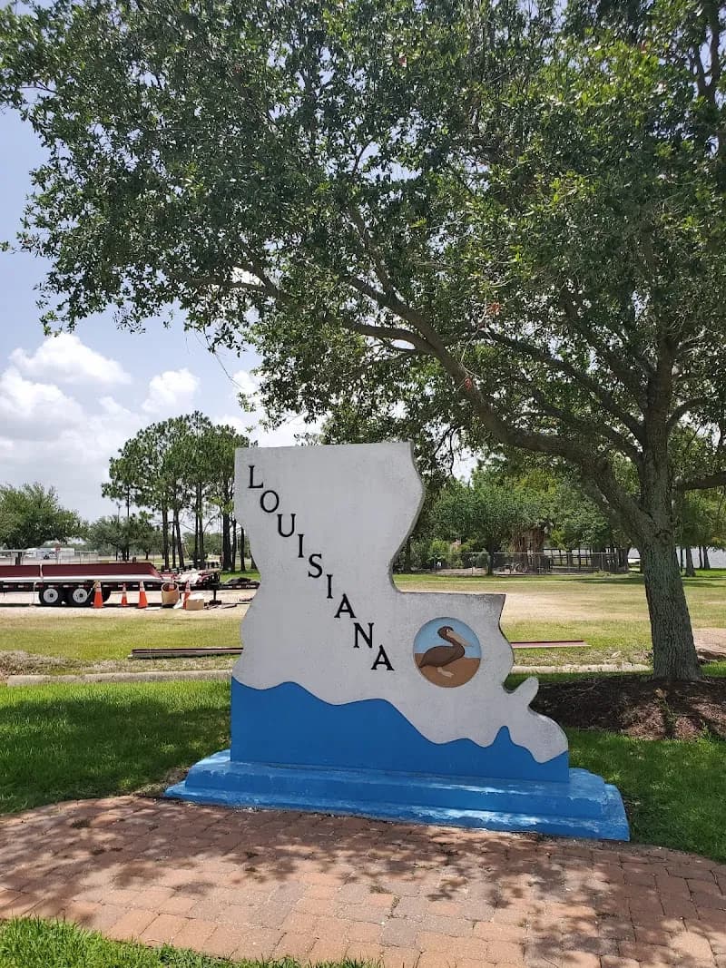 View of Creole Nature Trail All-American Road in Lake Charles, LA