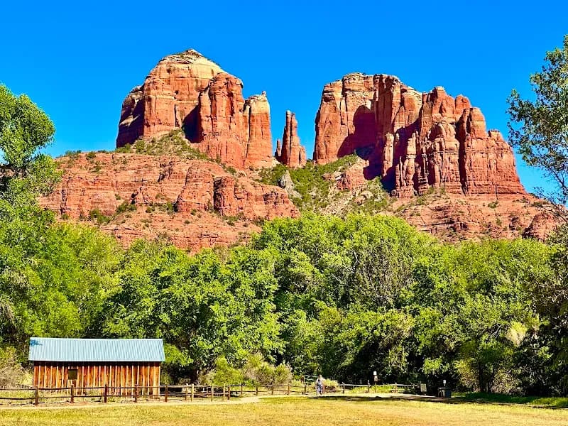 Crescent Moon Ranch park in Sedona, AZ