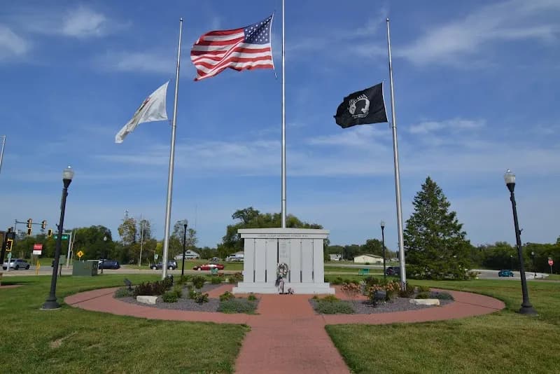 Creve Coeur Veterans Memorial park in Creve Coeur, MO