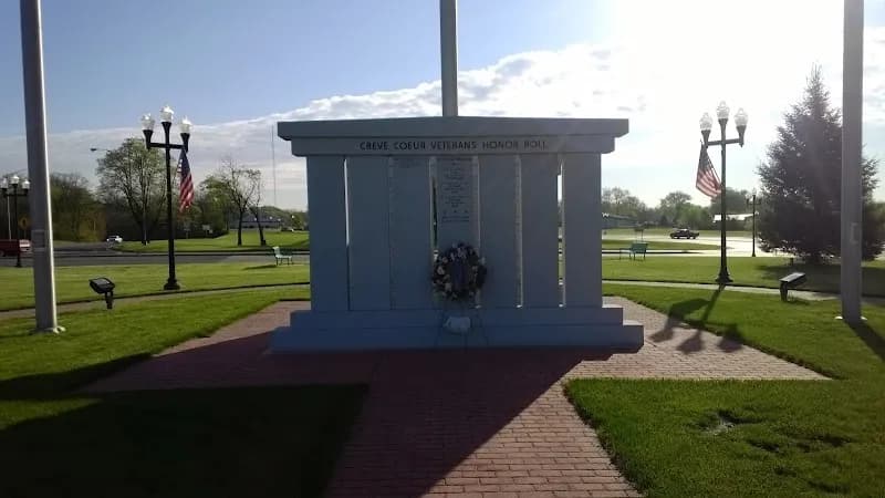 View of Creve Coeur Veterans Memorial in Creve Coeur, MO