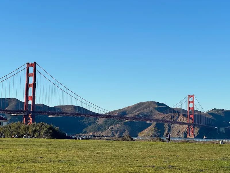Crissy Field park in San Francisco, CA