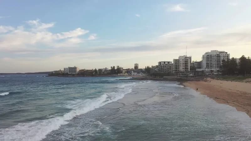 View of Cronulla Beach in Cronulla, NSW