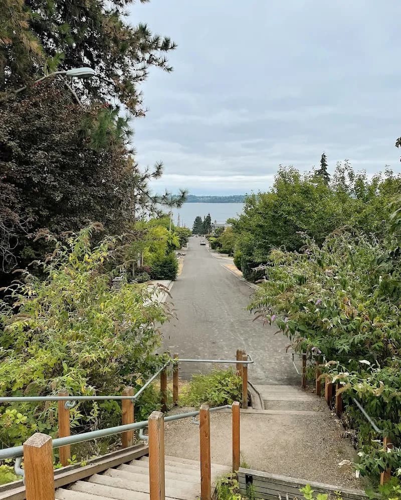 View of Cross Kirkland Corridor/Eastrail in Kirkland, WA