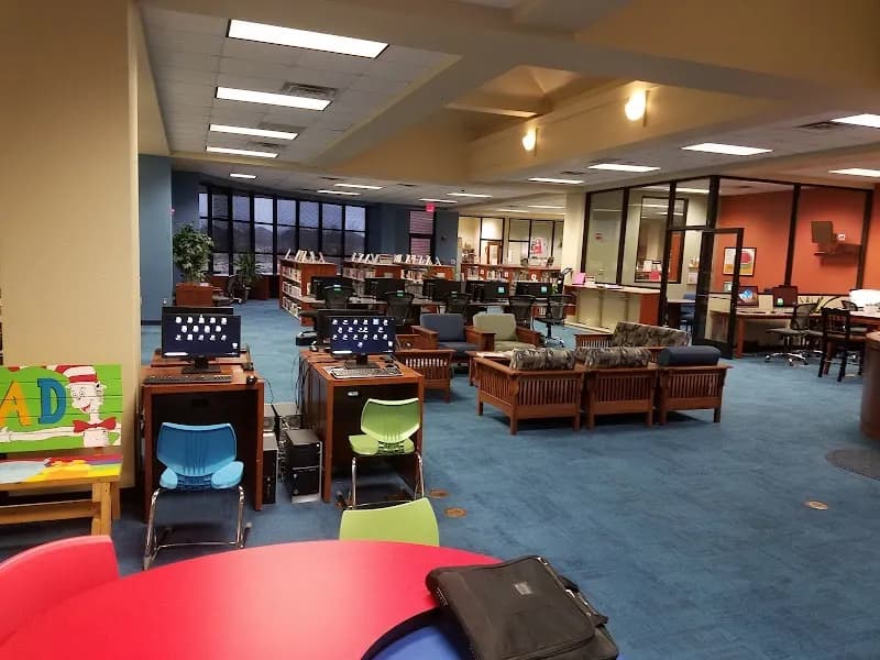 View of Crowley Public Library in Crowley, TX