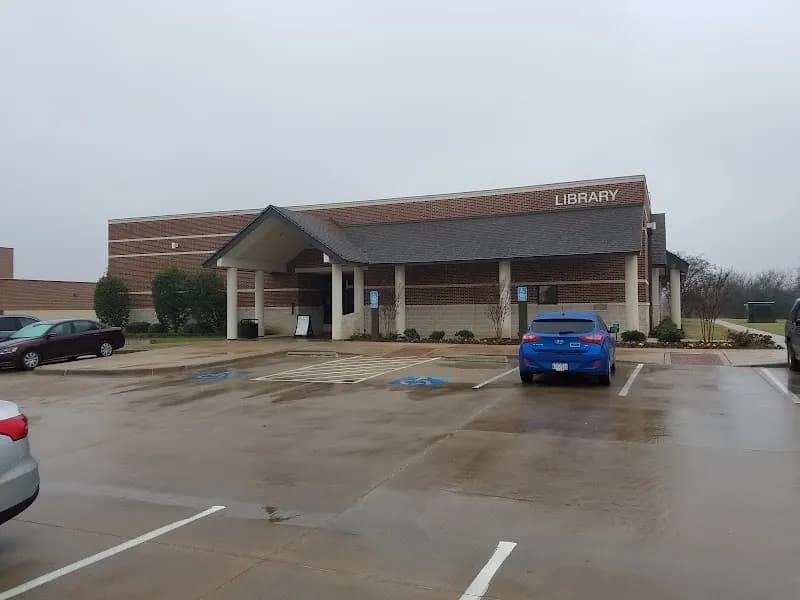 View of Crowley Public Library in Crowley, TX