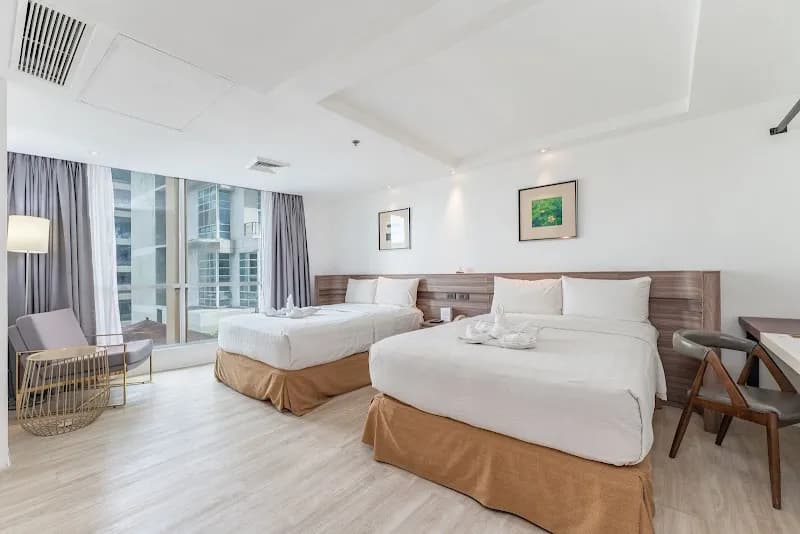 View of Crown Regency Hotel & Towers in Mabolo, CV