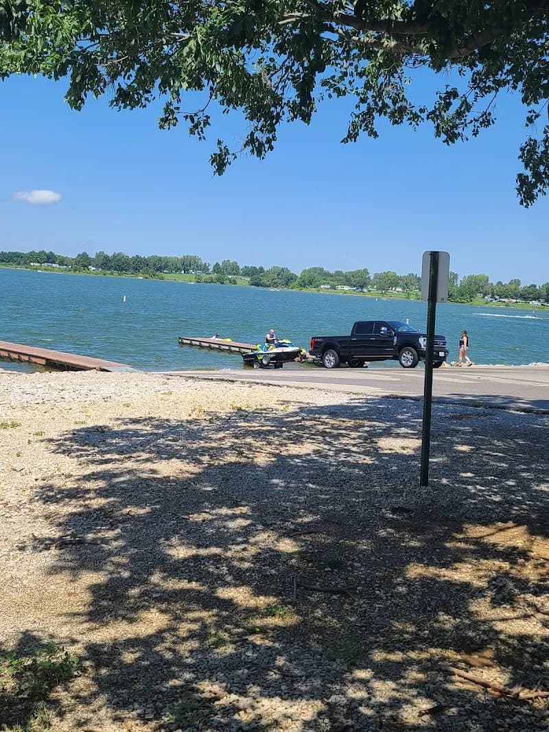 View of Crows Creek Park in Smithville, MO