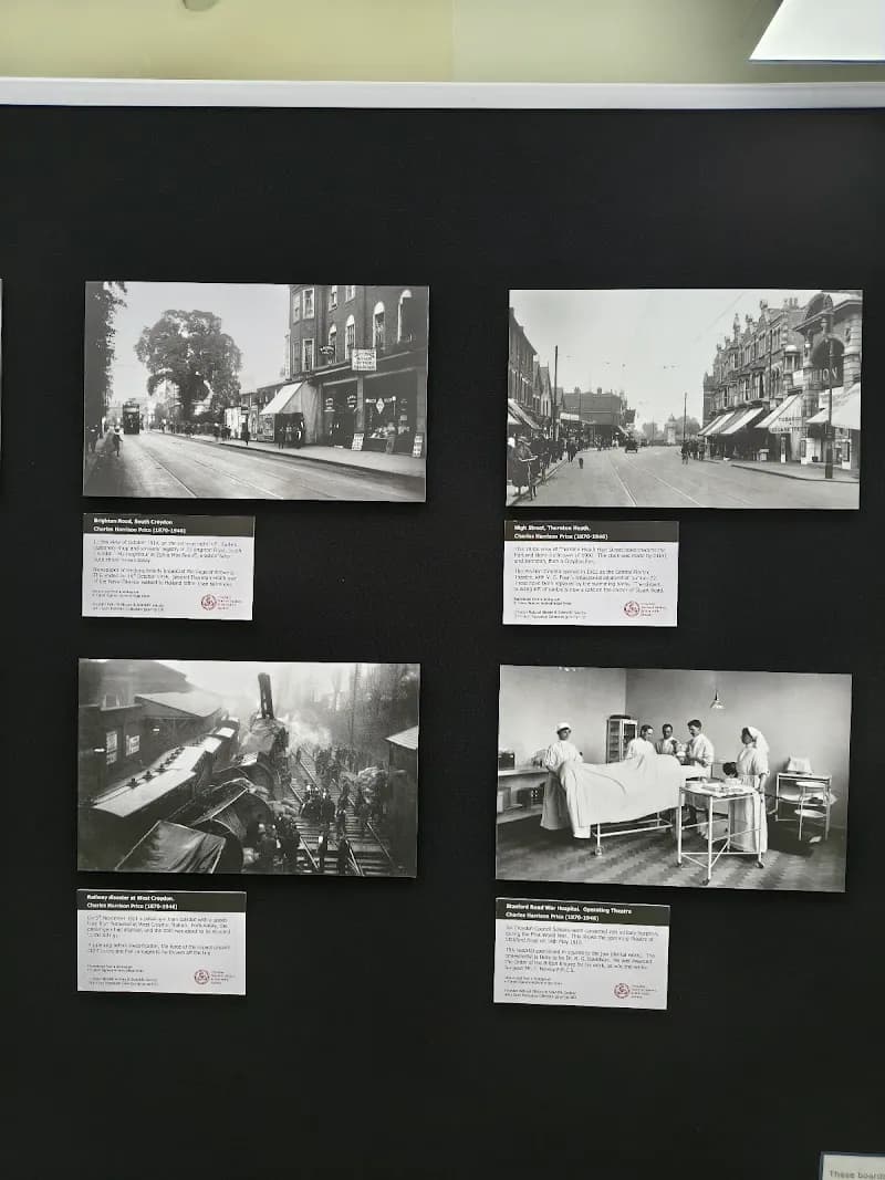 View of Croydon Central Library in Croydon, London